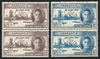 JAMAICA 1946 1½d and 3d Victory SPECIMEN, SG141s/2s