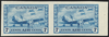 CANADA 1942-48 'War Effort' 7c blue "Air Mail", PROOF, SG400