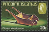 PITCAIRN ISLANDS 1980 Handcrafts 20c 'Wheelbarrow' variety, SG208w