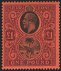 Sierra Leone 1912-22 £1 black & purple/red, SG128