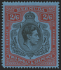 BERMUDA 1938-53 2s6d black and red/grey-blue, SG117ad