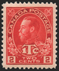 CANADA 1916 2c + 1c scarlet, SG233