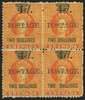 Grenada 1888-91 4d on 2s orange, SG41b