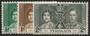 NYASALAND 1937 Coronation set of 3 Specimens, SG127s/9s