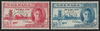 GRENADA 1946 Victory 1½d and 3½d  SPECIMENS, SG164s/5s