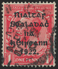 IRELAND 1922 1d scarlet variety, SG31b