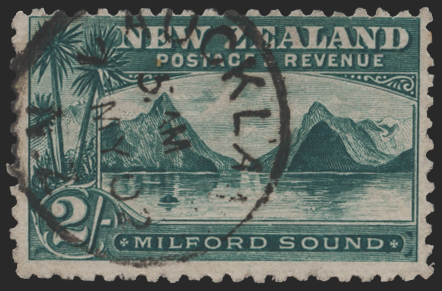 New Zealand 1899-1903 2s blue-green, SG269