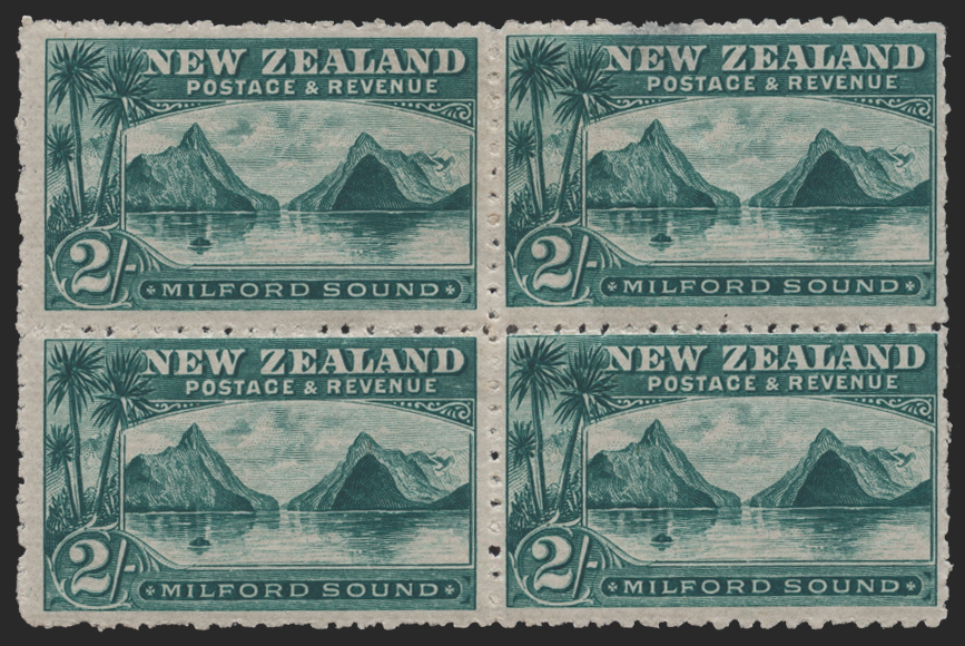New Zealand 1899-1903 2s blue-green, SG269