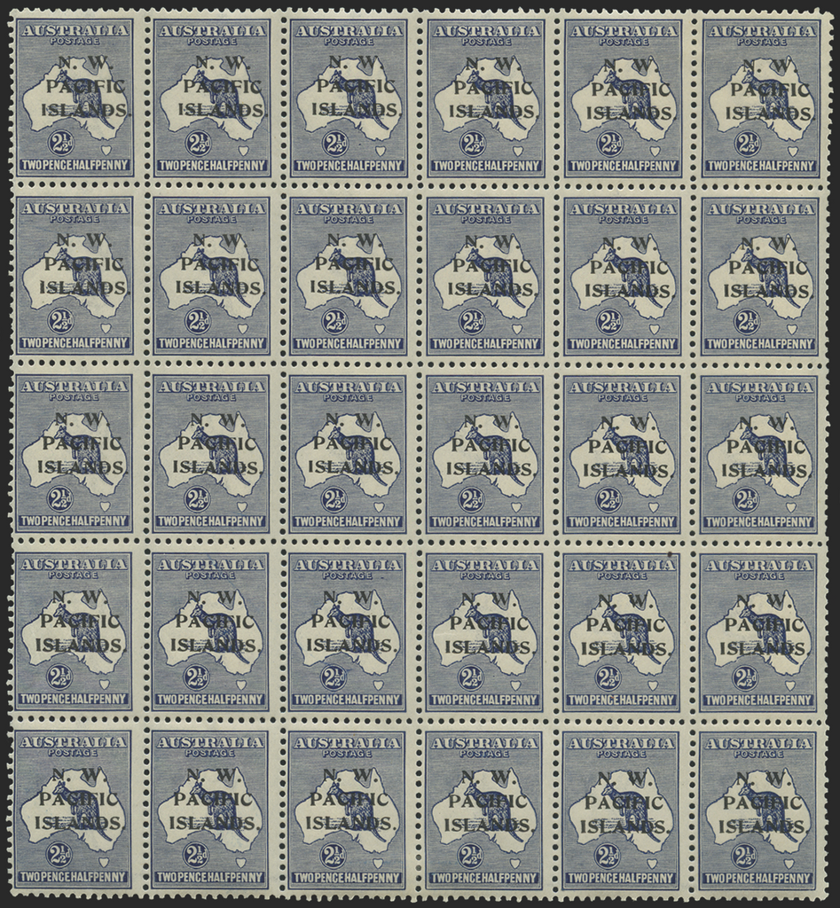 NEW GUINEA 1918-22 2½d indigo, SG107