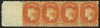 Ceylon 1867-70 10d red-orange, SG70b