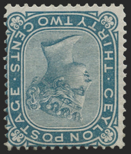 CEYLON 1872-80 32c slate, SG128w