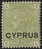 CYPRUS 1880 4d sage-green, SG4