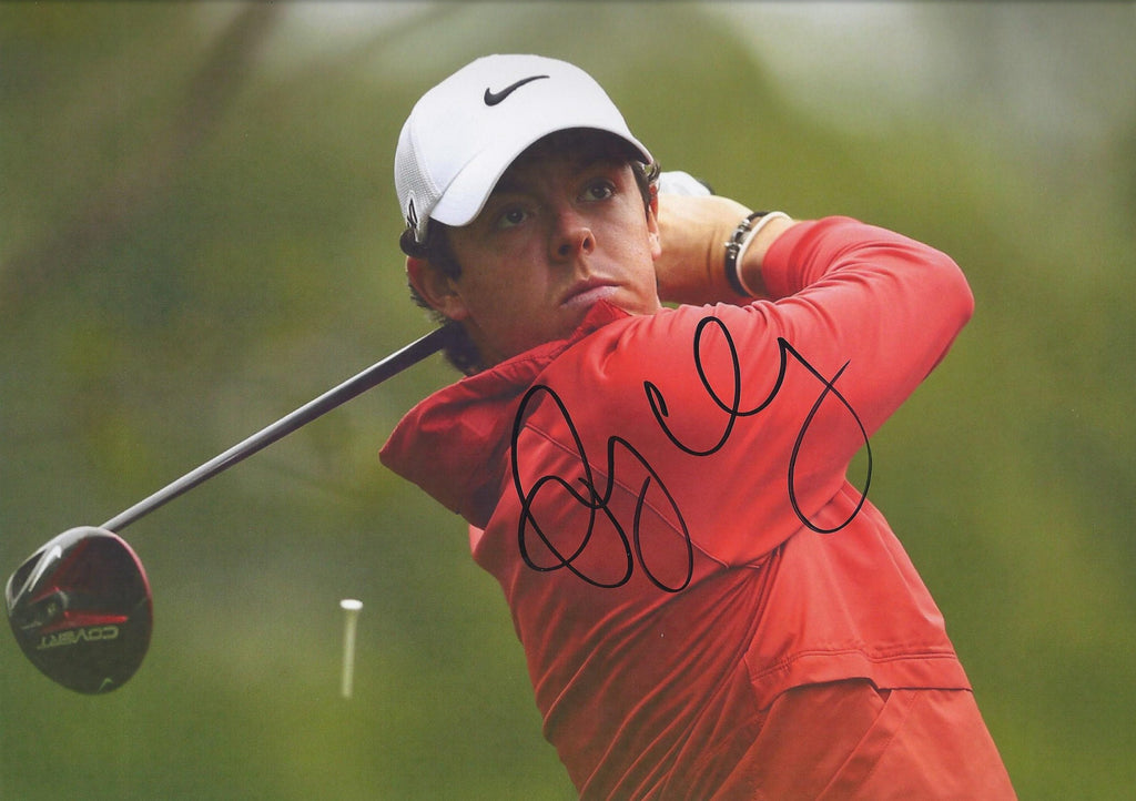 Rory Mcllroy signed photograph