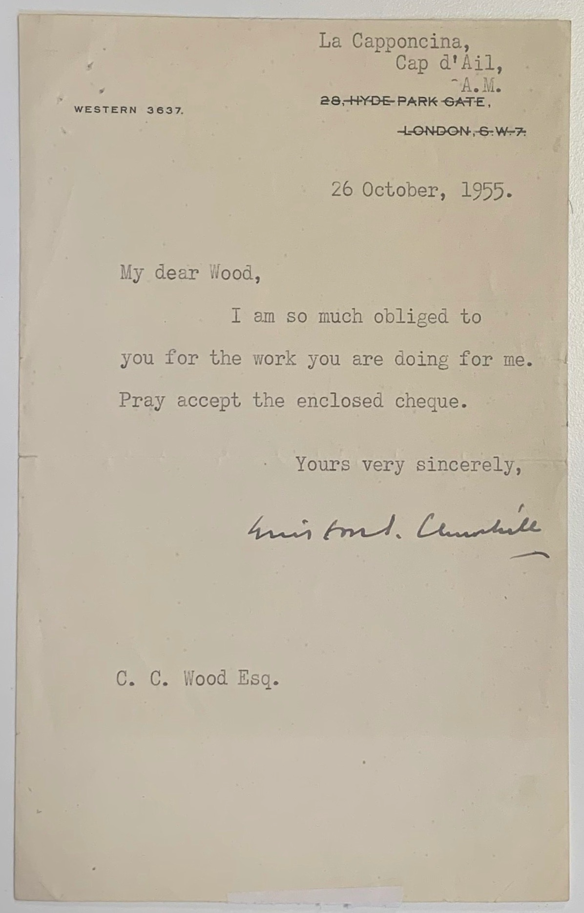 Authograph Examples The British Greats Autograph Collection