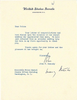 1953 John F Kennedy autograph letter