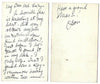 Orson Welles handwritten and signed Christmas card