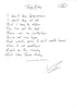 Deep Purple handwritten lyrics to 'Jack Ruby'