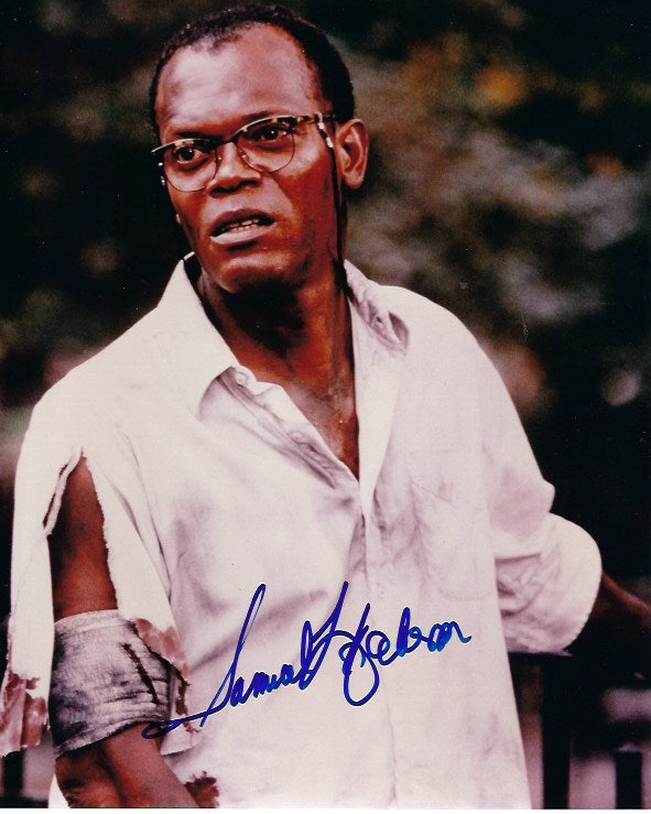Samuel L Jackson signed photo