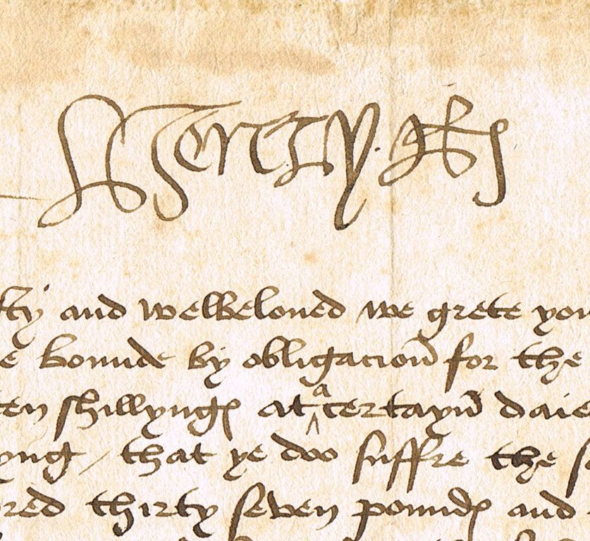 Henry VIII Signature | Historical Document for sale