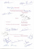 Sir Arthur Conan Doyle Handwritten List