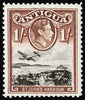 Antigua 1938 1s black and red brown (Unused) SG105ab