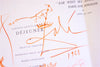 Salvador Dali signed drawing