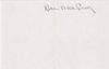 Robert Baden-Powell autograph