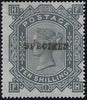 Great Britain 1878 10s Greenish grey Plate 1. SG128s