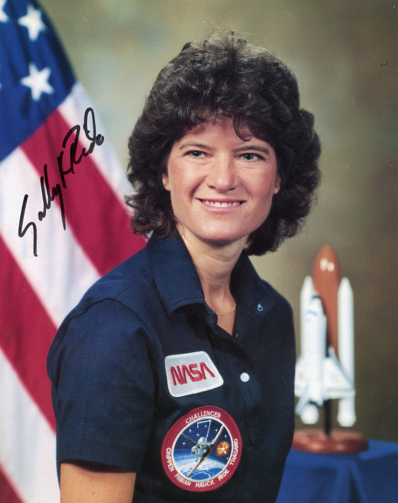 Sally K. Ride signed photograph