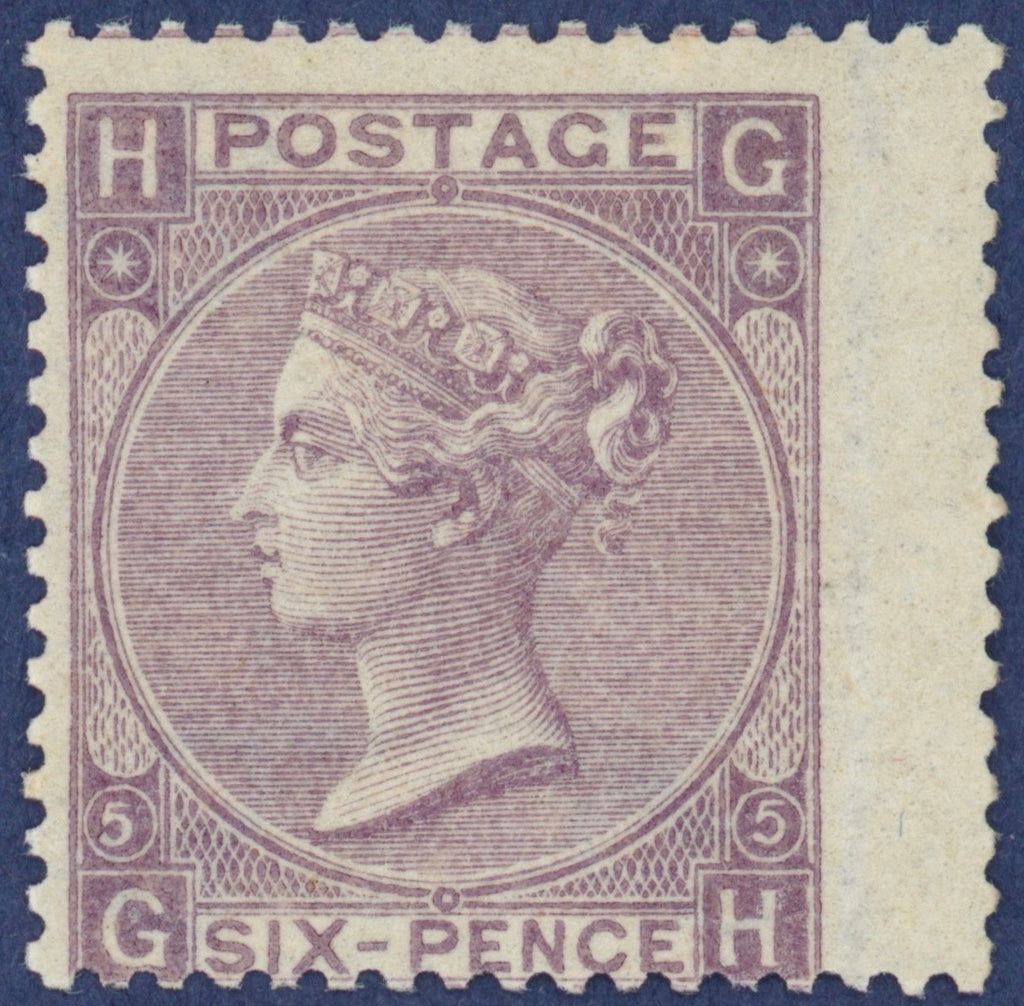 Great Britain 1865 6d lilac Plate 5, SG97