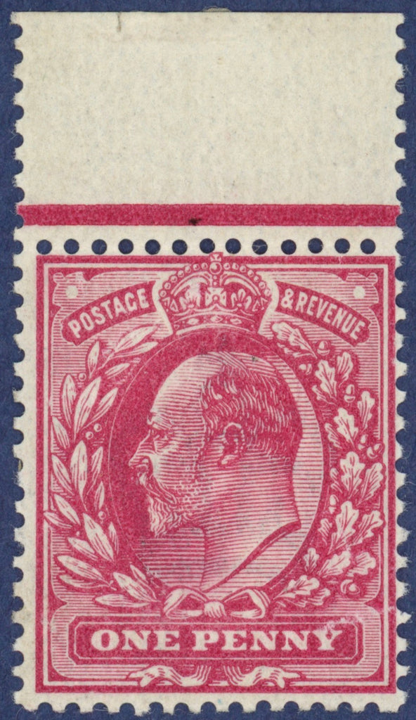Great Britain 1906 1d colour trial (Perforations 14), SG219var