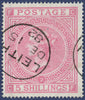 Great Britain 1874 5s pale rose Plate 2, SG127