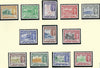 St. Christopher, Nevis and Anguilla 1952 (14 June) King George VI Watermark Multiple Script CA 1c to $4.80 green and carmine set of 12, SG94/105.