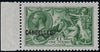 Great Britain 1931 £1 Yellowish green experimental printing on Joyson paper. SG403var