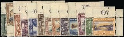 Sierra Leone 1933 'Wilberforce' set of 13 to £1 SG168/80
