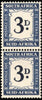 South Africa 1950-58 Postage due 3d deep blue and blue SGD41/a