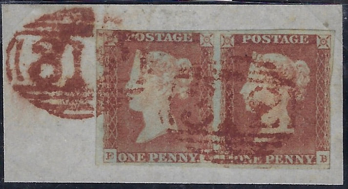 Great Britain 1841 1d Red-brown Plate 132. SG8p