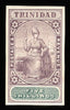Trinidad 1901 5s colour trial in lilac and green SG131