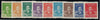 China 1949 Sun Yat-sen set of 9. SG1348/56