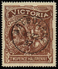 Victoria 1897 'HOSPITAL CHARITY' 2½d (2s6d) red-brown SG354