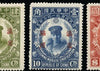 China Yunnan Province: 1929 Unification of China set of 4 to $1 scarlet SG21-24