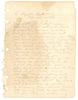 Muhammad Ali handwritten letter