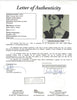Audrey Hepburn signed Breakfast at Tiffany's headshot