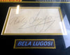 Bela Lugosi autograph display