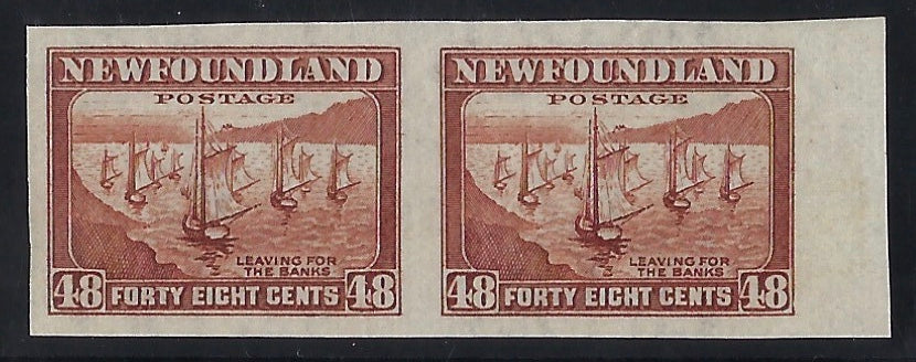 Newfoundland 1932-38 48c red-brown SG228ca