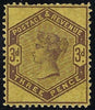 Great Britain 1884 3d Colour trial, SG191var