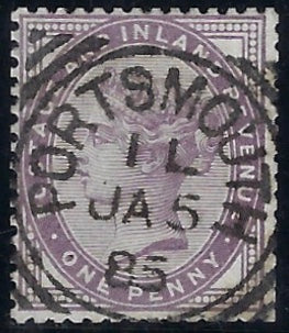 Great Britain 1881 1d Lilac (16 Dots, Die 2), SG172