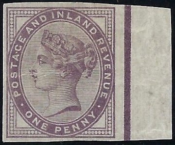 Great Britain 1881 Queen Victoria Surface Printed 1d mauve, SG174a
