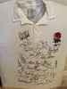 Signed England rugby union shirt