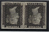 Great Britain 1865 1d Black "Royal reprint" Plate 66, SG DP35a